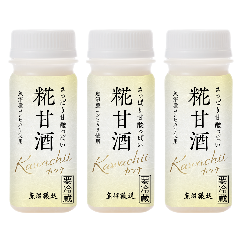 贈答用　魚沼産コシヒカリ使用　カワチ糀甘酒　120g　12本入り