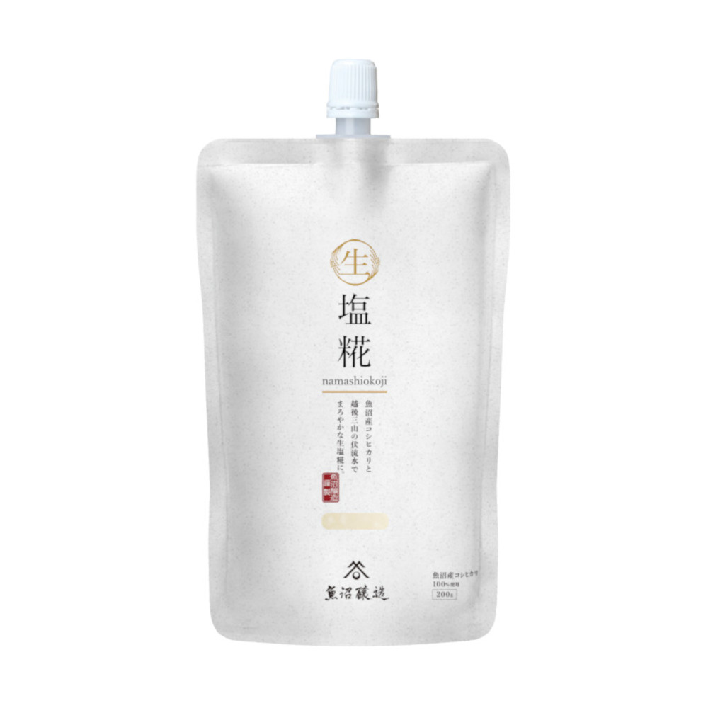 魚沼産コシヒカリ使用　生塩糀　200g　8個入り