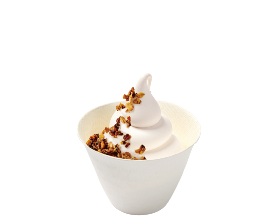 糀甘酒 ソフトクリーム 糀ソイクランチ（カップ）